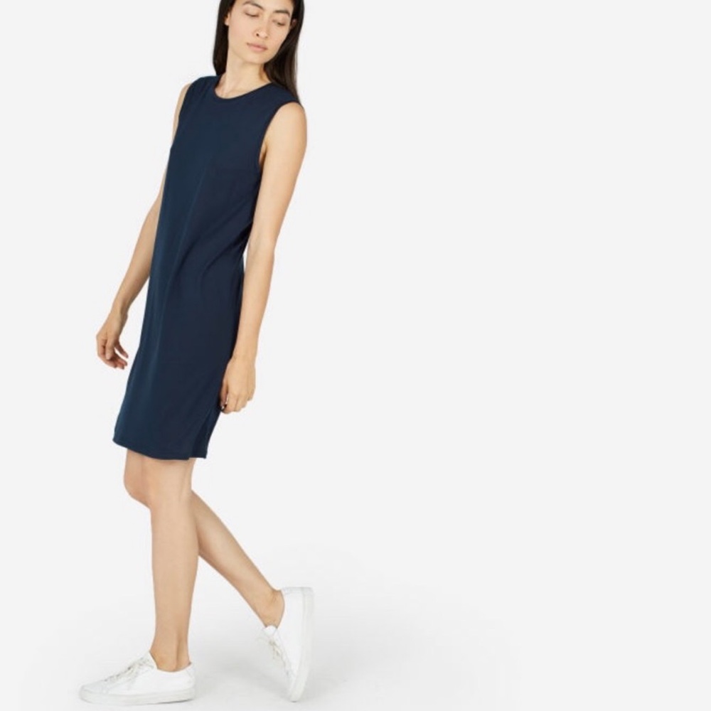 Everlane Navy Tank Dress Size Small